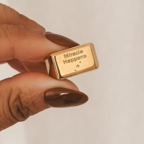 Miracle Happens Ring